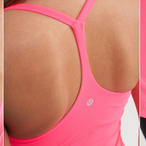 Lululemon Pure Balance Tank, Heathered Flash, Sz 6 - Picture 7 of 7